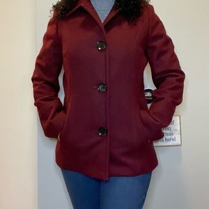 Nautica Coat / Size XS / Burgundy